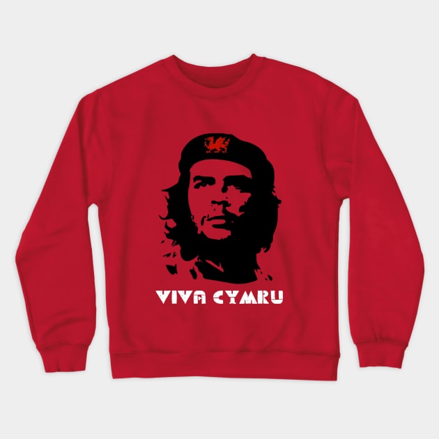 Viva Cymru, Wales Welsh supporter Crewneck Sweatshirt by Teessential